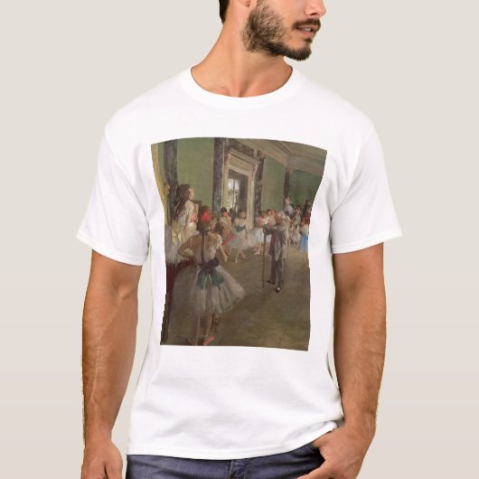 エドガー·デガス|踊りクラス, c.1873-76 tシャツ (正面)