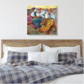 エドガー・デガロシアのス・ダンサー キャンバスプリント (インサイチュ (寝室))