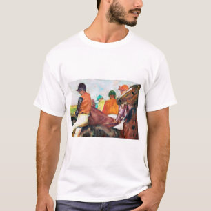 エドガー・デガ騎手と馬 Tシャツ