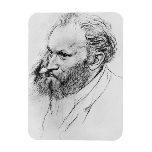 エドガー・デガ |エドゥアール・マネポートレート マグネット (縦)