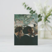 エドガー・デガ | オーケストラミュージシャン | 新しいアドレス 案内ポストカード (スタンド正面)