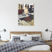 エドガー・デガ |カフェまたはアブサン キャンバスプリント (インサイチュ (寝室))
