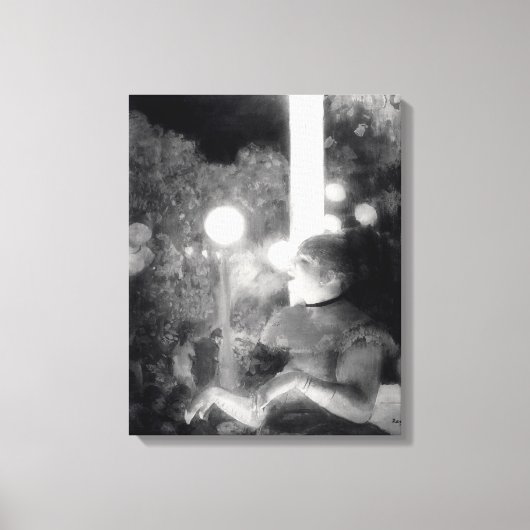 エドガー・デガ |カフェコンサート キャンバスプリント (正面)