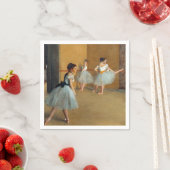 エドガー・デガ・ザ・ダンス・フライヤーのオペラ スタンダードカクテルナプキン (インサイチュ)