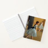 エドガー・デガ・ザ・ダンス・フライヤーのオペラ ノートブック (内部)