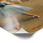 エドガー・デガ・ザ・ダンス・フライヤーのオペラ フォトプリント (角)