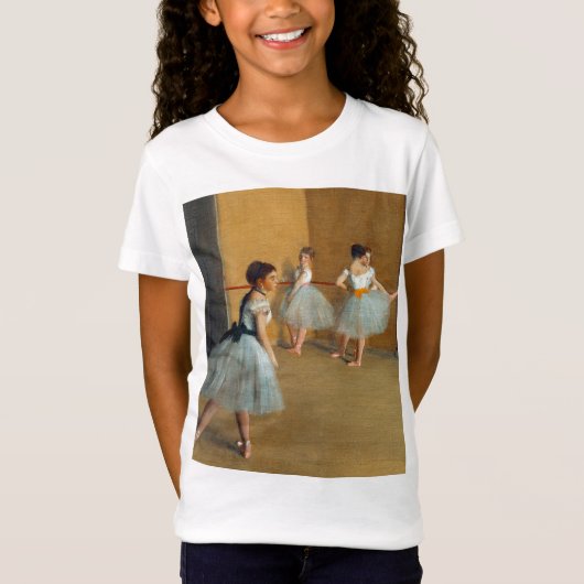 エドガー・デガ・ザ・ダンス・フライヤーのオペラ Tシャツ (正面)