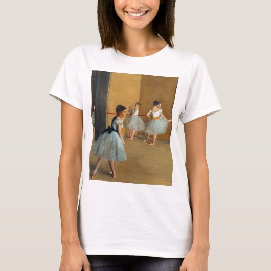 エドガー・デガ・ザ・ダンス・フライヤーのオペラ Tシャツ (正面)