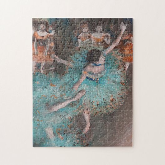 エドガー·デガ·スウェイ·ダンサー·グリーン·ダンサー ジグソーパズル (縦)