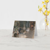 エドガー・デガ |ステージリハーサル カード (黄色い花)