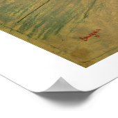 エドガー・デガ |ダンサーのリハーサル ポスター (角)