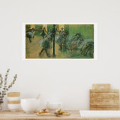 エドガー・デガ |ダンサーのリハーサル ポスター (キッチン)