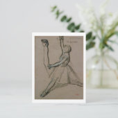 エドガー・デガ |ダンサーの勉強 ポストカード (スタンド正面)
