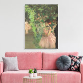 エドガー・デガ |ダンサー1876年~1883年バックステージ キャンバスプリント (インサイチュ (リビング))