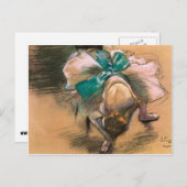 エドガー・デガ・ダンサー ポストカード (正面/裏面)