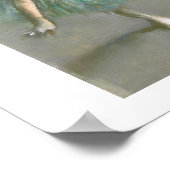 エドガー・デガ |ダンサー（緑） ポスター (角)