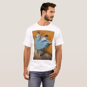 エドガー・デガ・バレのダンサー Tシャツ (正面フル)