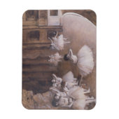 エドガー・デガ |バレエのリハーサルステージ, 1874 マグネット (縦)