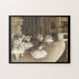 エドガー・デガ |バレエリハーサルステージ ジグソーパズル