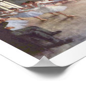 エドガー・デガ |バレエリハーサル ポスター (角)