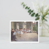 エドガー・デガ |バレエリハーサル ポストカード (スタンド正面)