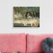 エドガー・デガ – パリ・オペラでのバレエ キャンバスプリント (インサイチュ (リビング))