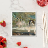 エドガー・デガ – パリ・オペラでのバレエ スタンダードカクテルナプキン (インサイチュ)