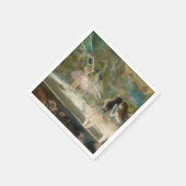 エドガー・デガ – パリ・オペラでのバレエ スタンダードカクテルナプキン (角)