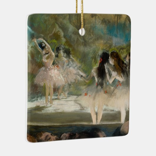 エドガー・デガ – パリ・オペラでのバレエ セラミックオーナメント (右)