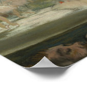 エドガー・デガ – パリ・オペラでのバレエ ポスター (角)