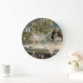 エドガー・デガ – パリ・オペラでのバレエ ラージ壁時計 (ホーム)