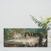 エドガー・デガ – パリ・オペラでのバレエ 招待状 (スタンド正面)