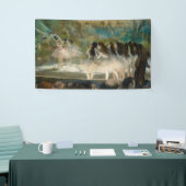 エドガー・デガ – パリ・オペラでのバレエ 横断幕 (トレードショー)