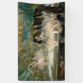 エドガー・デガ – パリ・オペラでのバレエ 横断幕 (縦)