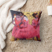 エドガー・デガ・ピンクダンサー クッション (ブランケット)