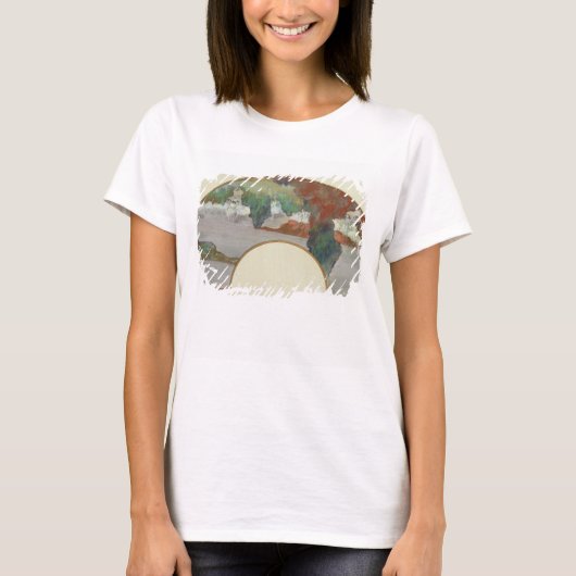 エドガー・デガ |ファン、c.1879 tシャツ (正面)