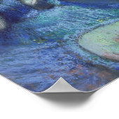 エドガー・デガ |ブルーダンサー， c.1899 ポスター (角)