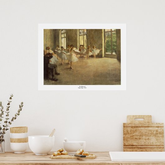 エドガー・デガ ポスター (キッチン)