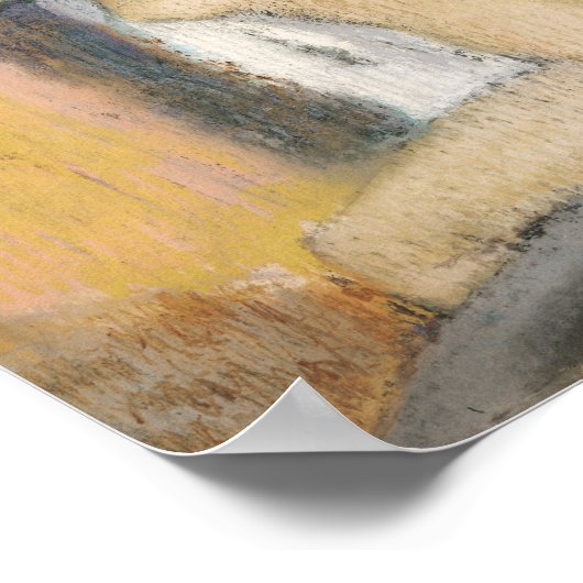 エドガー・デガ |入浴後に首を乾かす女性 ポスター (角)