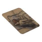 エドガー・デガ |女性が髪を乾かす マグネット (右側)