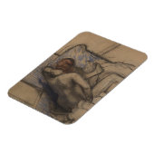 エドガー・デガ |女性が髪を乾かす マグネット (左側)