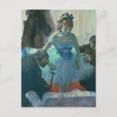 エドガー・デガ |彼女の化粧室のダンサー ポストカード (正面)