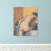 エドガー・デガ |浴槽に足を踏み入れるバザー キャンバスプリント (インサイチュ (ウッドフロア))