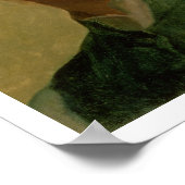 エドガー・デガ |自画像 ポスター (角)