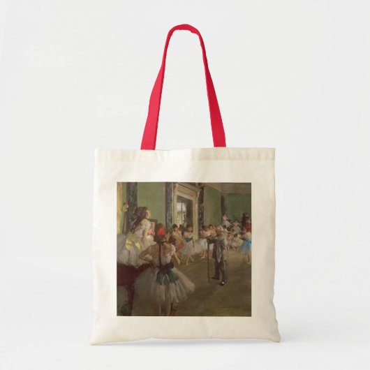 エドガー・デガ |踊りクラス, c.1873-76 トートバッグ (正面)