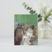 エドガー・デガ | 1873年ペディキュア ポストカード (スタンド正面)