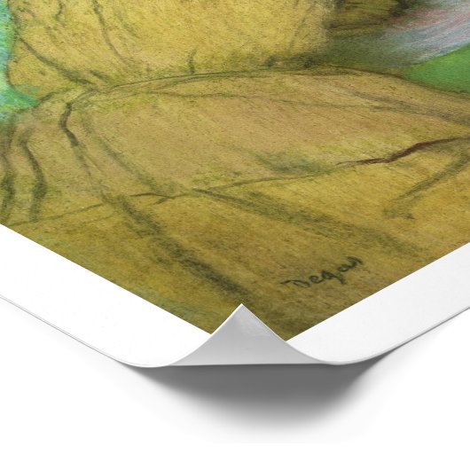 エドガー・デガ | 2人の女性が門に寄り添う ポスター (角)