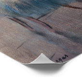 エドガー・デガ |3人のダンサーがクラスの準備をする ポスター (角)