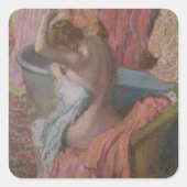 エドガー・デガ | Bather スクエアシール (正面)