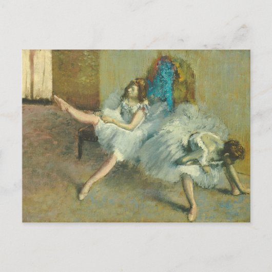 エドガー・デガ | Before the Ballet, 1890-1892 ポストカード (正面)